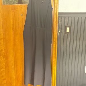 Black loft jumpsuit size xl